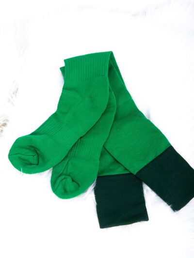 Code Block Socks Green