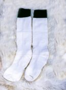 Code Block Socks White