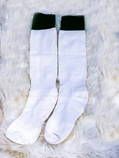 Code Block Socks White